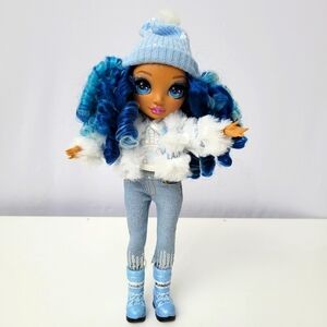MGA Rainbow High Winter Break Blue Fashion Doll